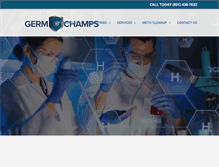 Tablet Screenshot of germchamps.com